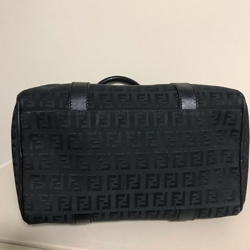 🔴SOLD🔴 Fendi Zucchino Boston bag - Picture 8 of 8